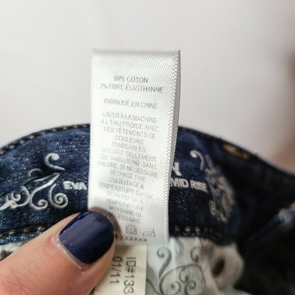 Express Curvy Size 4 Regular Jeans Skinny EVA 4 - Picture 5 of 8